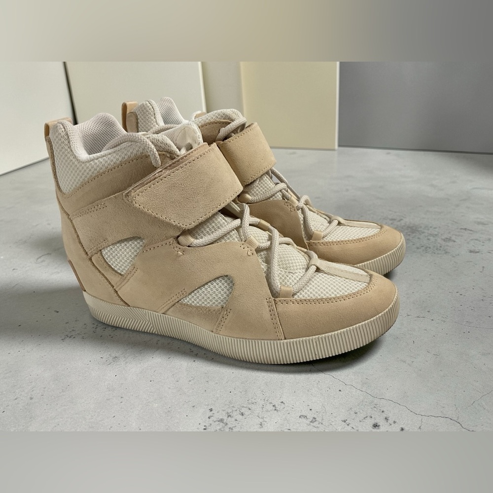 Sorel Out N About Waterproof Sport Wedge Bootie Sneakers Women's Size 9 NL4980-1